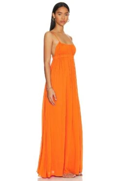 Nina Dress Desert Orange -Bardot Store AATR WD49 V2