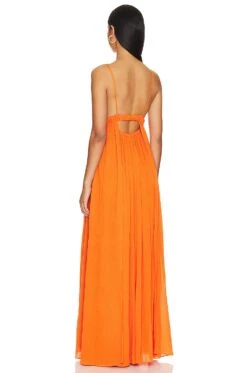 Nina Dress Desert Orange -Bardot Store AATR WD49 V3