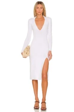 Violet Midi Dress Black -Bardot Store AAYR WD44 V1