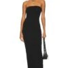 X Revolve Essential Dunn Maxi Dress Noir
