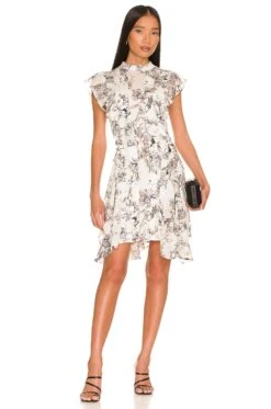 AllSaints Fleur Buruberu Dress White