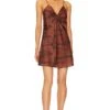 AllSaints Alexi Sara Dress Toffee Brown