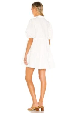 Pierre Dress White -Bardot Store AMAN WD1053 V3