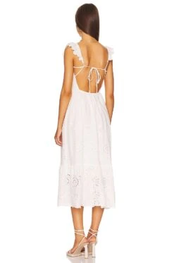 Cottage Dress White -Bardot Store ASTR WD281 V3