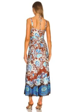 Nisa Dress Brun Blossom 7 Nisa Dress Brun Blossom -Bardot Store AXIS WD596 V3