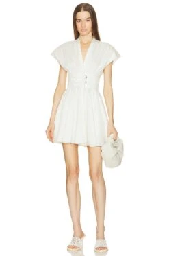 Bree Dress White