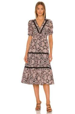 Steve Madden Boho Next Door Dress Black