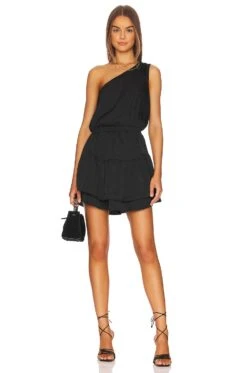 Steve Madden On Pointe Dress Black -Bardot Store BBDA WD1143 V1 1