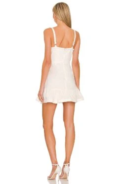 BCBGMAXAZRIA Day Dress Off White -Bardot Store BCB WD871 V3