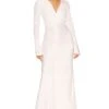 BEC + BRIDGE Amber Long Sleeve Maxi Dress Ivory