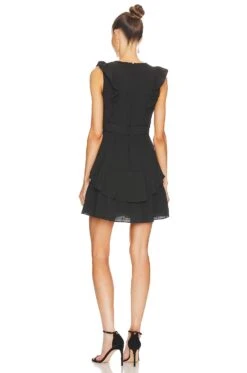 BCBGeneration Babydoll Mini Dress Black -Bardot Store BGEN WD935 V3