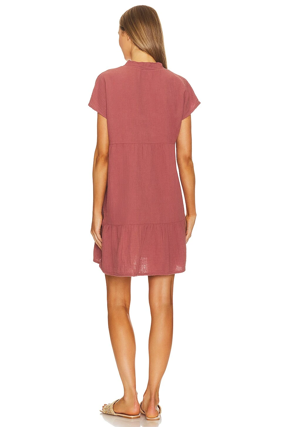 Short Sleeve Dress Rustic 3 Short Sleeve Dress Rustic - Image 3