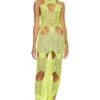 Ivy Gown Neon Green