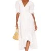 Estelle Ankle Dress Ivory