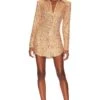 Camila Coelho Erika Shirt Dress Gold