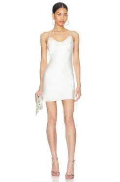 Camila Coelho Oliver Mini Dress Ivory