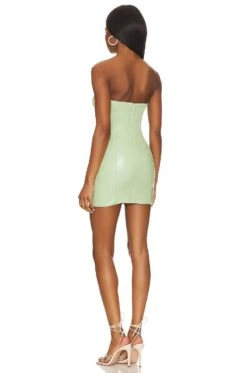 Camila Coelho Sage Mini Dress Seafoam Green -Bardot Store COEL WD337 V3