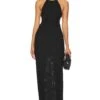 Camila Coelho Mason Maxi Dress Black