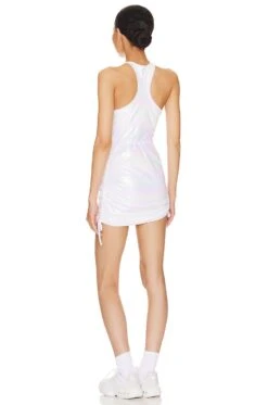 X REVOLVE Victory Dress Foil Iridescent -Bardot Store ELBY WD14 V3