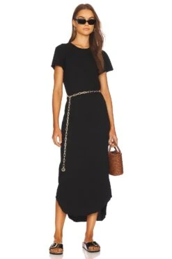 Perfect Tee Dress Black -Bardot Store FNKE WD24 V4