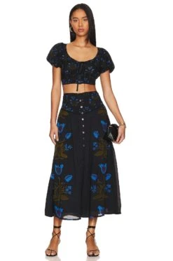 FREE PEOPLE Easy To Love Set Black Combo