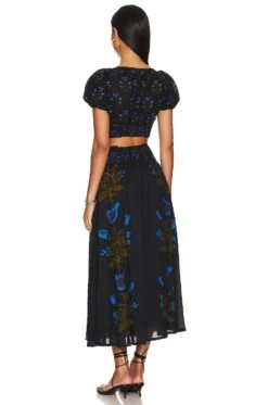 FREE PEOPLE Easy To Love Set Black Combo -Bardot Store FREE WD2452 V3