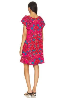 FREE PEOPLE Yara Mini Dress Rose Combo -Bardot Store FREE WD2532 V3