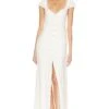 X REVOLVE Simone Maxi Dress White
