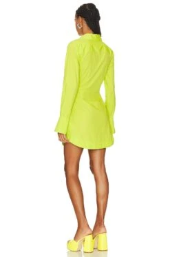 Colbi Shirt Dress Acid Lime -Bardot Store JDAR WD90 V3