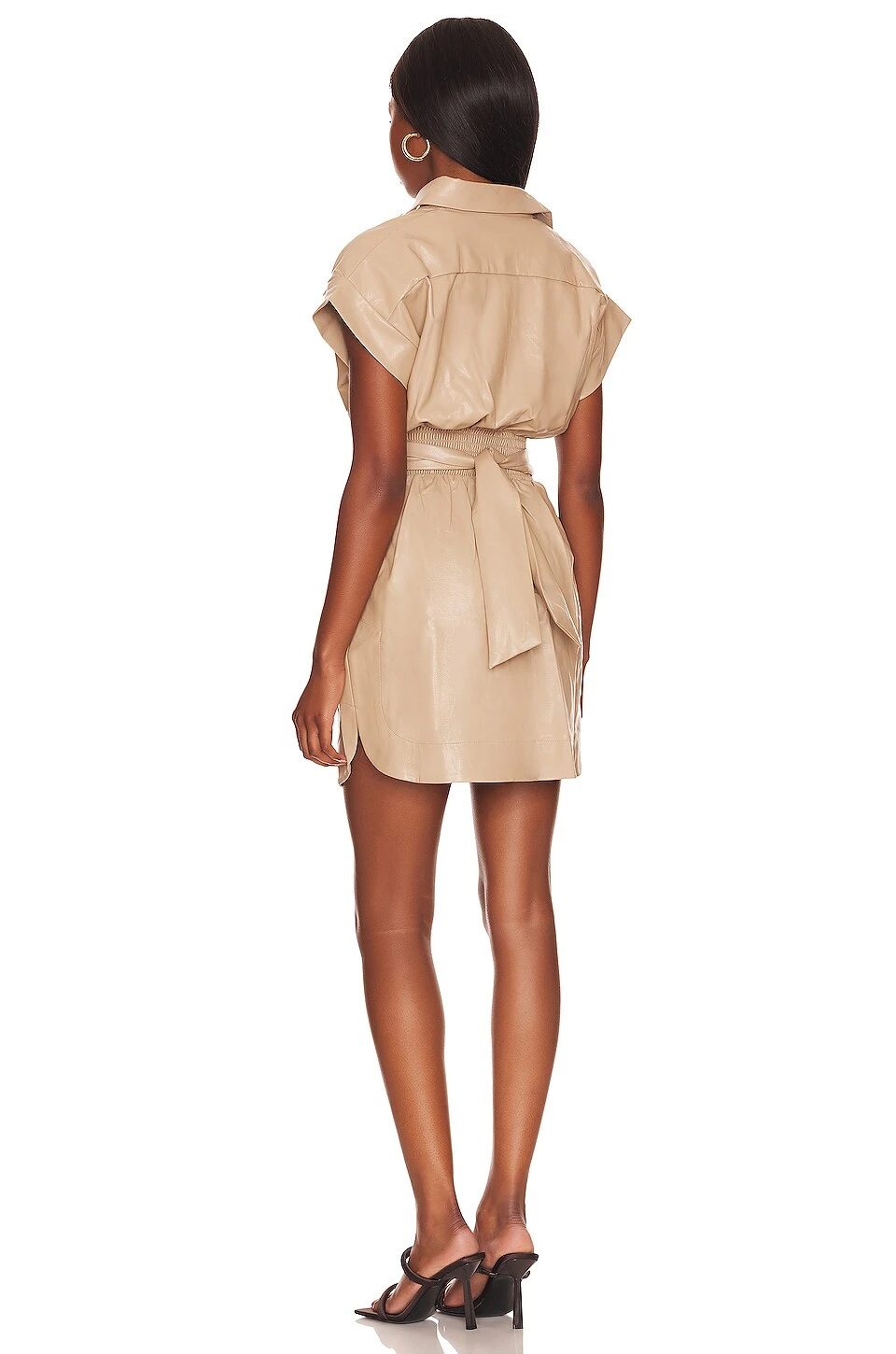 Shores Mini Dress Bison 3 Shores Mini Dress Bison - Image 3