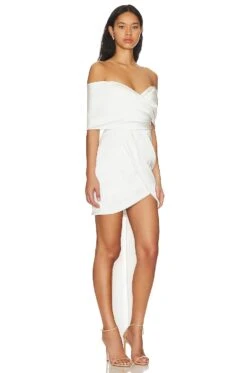 Miss Jenn Dress Ivory 6 Miss Jenn Dress Ivory -Bardot Store KATR WD316 V3