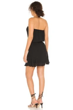 Strapless Mini Dress Black -Bardot Store KISA WD392 V3