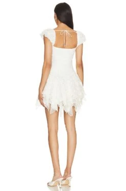 Mae Dress Ecru -Bardot Store LBER WD25 V3