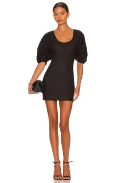 Ottilie Mini Dress Black