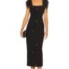 LIKELY Cameron Midi Dress Black