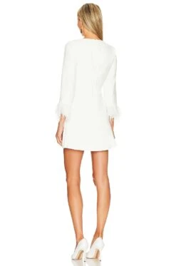 LIKELY Cher Mini Dress White -Bardot Store LIKR WD630 V3