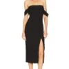 LIKELY Midi Paz Dress Black