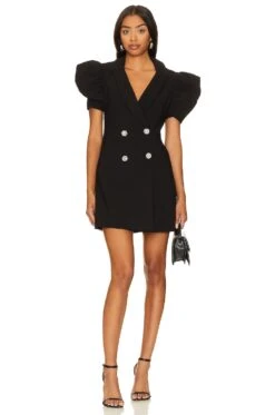 LIKELY Taya Dress Black