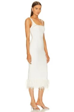 LIKELY Georgie Dress White -Bardot Store LIKR WD711 V2