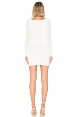 Nessa Mini Dress White -Bardot Store LOVF WD1431 V3