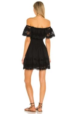 Dallas Mini Dress Black -Bardot Store LOVF WD2939 V3