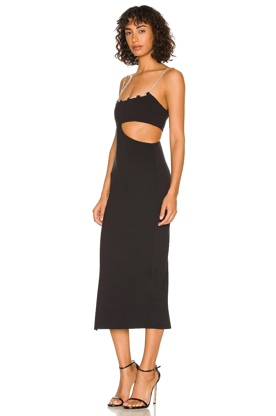 Charlotte Midi Dress Black 3 Charlotte Midi Dress Black - Image 3
