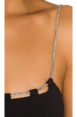 Charlotte Midi Dress Black 9 Charlotte Midi Dress Black -Bardot Store LOVF WD3229 V5