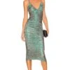 Ramona Midi Dress Jade Green