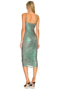 Ramona Midi Dress Jade Green 5 Ramona Midi Dress Jade Green -Bardot Store LOVF WD3300 V3