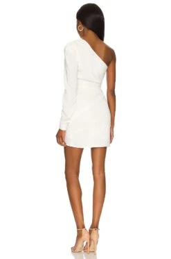 Ana Dress White 10 Ana Dress White -Bardot Store LOVF WD3387 V4
