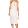 Priscilla Midi Dress White