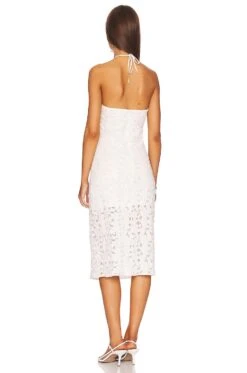 Priscilla Midi Dress White -Bardot Store LPAR WD698 V3