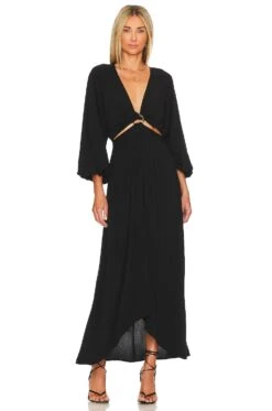 Colette Dress Black -Bardot Store LSPA WD277 V1 1