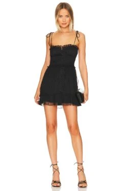 Sophia Mini Dress Black